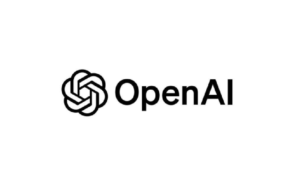 The OpenAI logo.