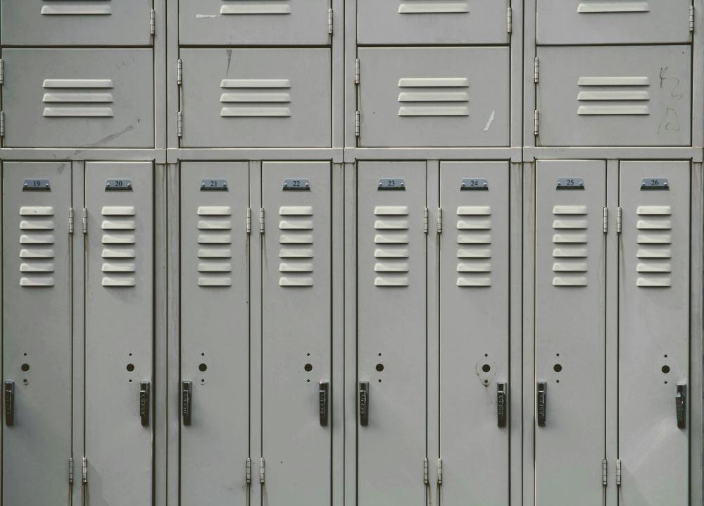 An image of storage lockers