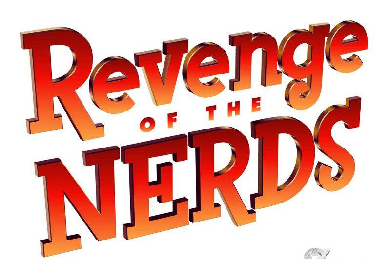 An image reading "revenge of the nerds."